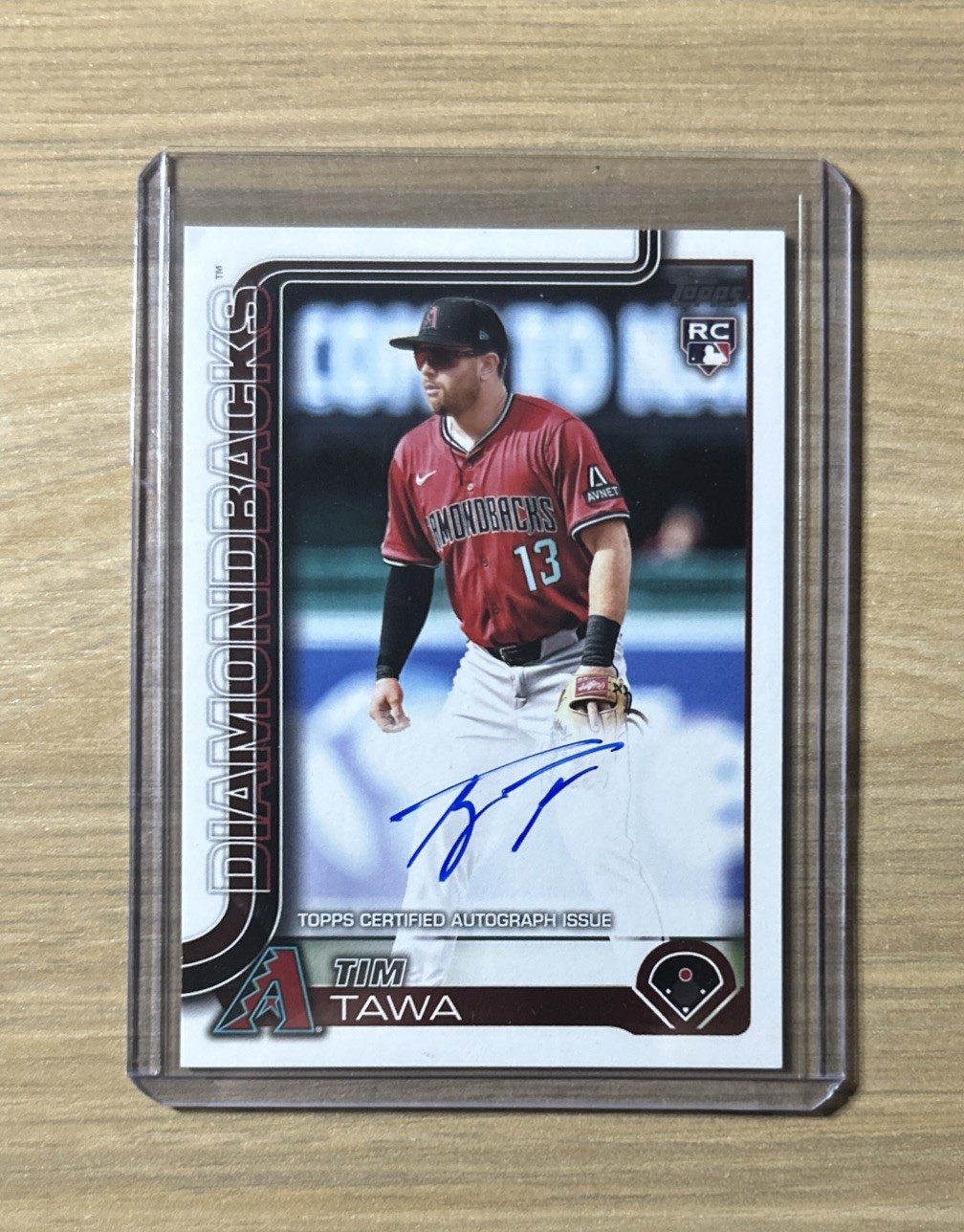 TIM TAWA 2025 TOPPS UPDATE SERIES REAL ONE AUTOGRAPHS RC #US236 AUTO