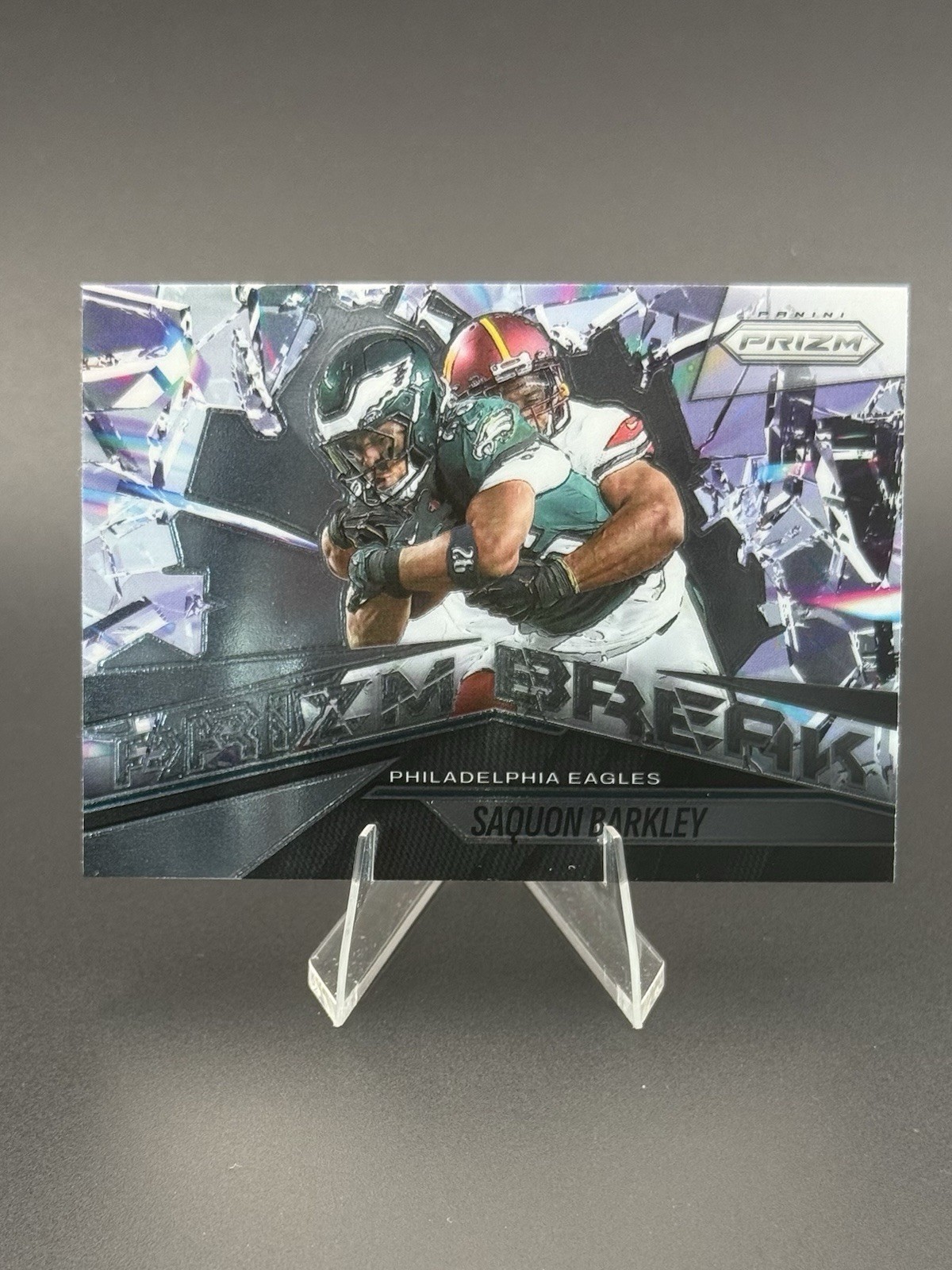 2025 Panini Prizm - Prizm Break Saquon Barkley #9