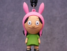 Bob's Burgers NEW * Louise Belcher Clip * Blind Bag Series 1 Key Chain Monogram