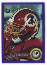 Aldrick Robinson 2011 Topps Chrome Purple Refractor #/499