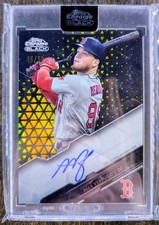 Autografo Alex Verdugo /50 2020 Topps Chrome Boston Red Sox