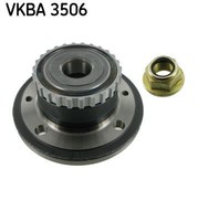 Radlagersatz Hinten SKF Vkba 3506 FÜR Renault Radlager KIT Nabenlager Satz