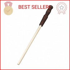 Arkansas Sharpeners AC46 Ceramic 11.5" Sharpening Stick w/ 7" Rod  Wood Handle