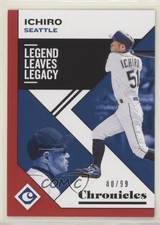 2019 Panini Chronicles Red 80/99 Ichiro Suzuki Ichiro #18 HOF 04br