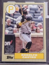Rodolfo Castro 2022 Topps Series 1 1987 Rookie #T87-26