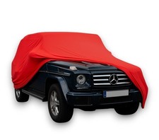 Ganzgarage Indoor Stretch Cover Carcover f&uuml;r Mercedes GLE Rot.