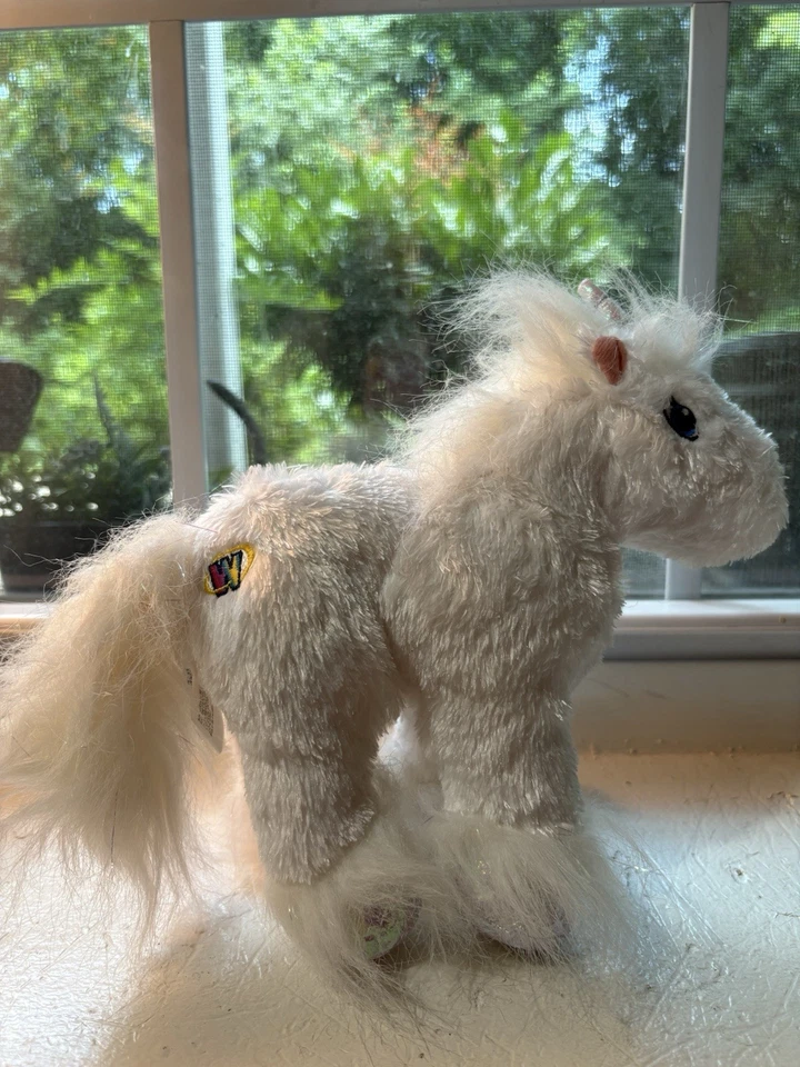 Webkinz White Unicorn HM069 Sealed Code Attached New Retired Ganz Toy Plush - Image 3 of 4