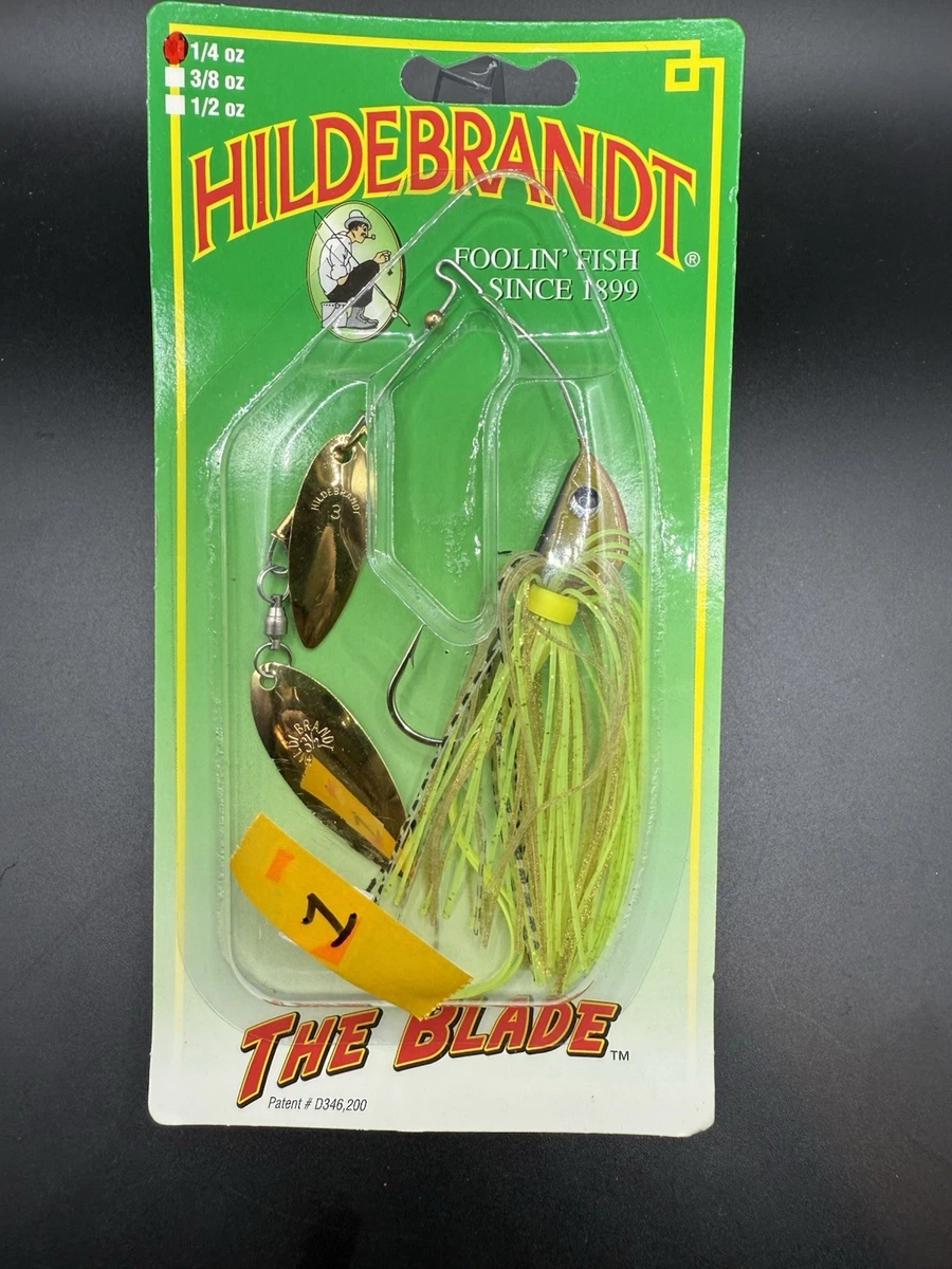 Leurre De Pêche Vintage Hildebrandt – Toupie Unique – Fabriqué Aux USA – Pêche En Eau Douce
