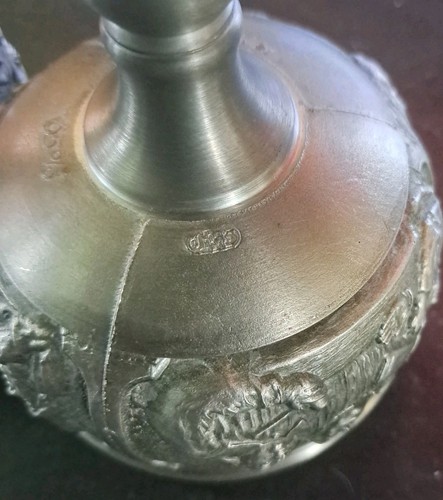 Zinn Weinkelche Set, 2 Stück 95% - Bild 4 von 7