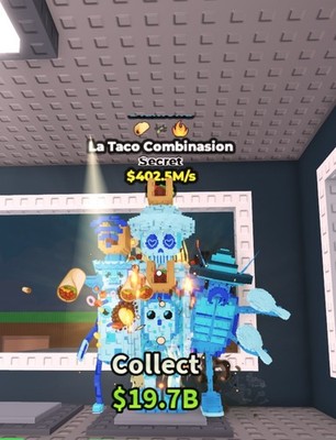 Diamond La Taco Combinasion + 3 Mutations 402.5M/s - Steal A Brainrot