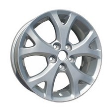 2007-2009 Mazda 3 Sport New 17 Silver Replacement Wheel Rim