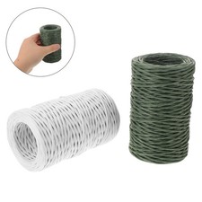 2 Rolls Handgefertigte Blumenmaterialien Seil F&uuml;r Bastelarbeiten Basteldraht