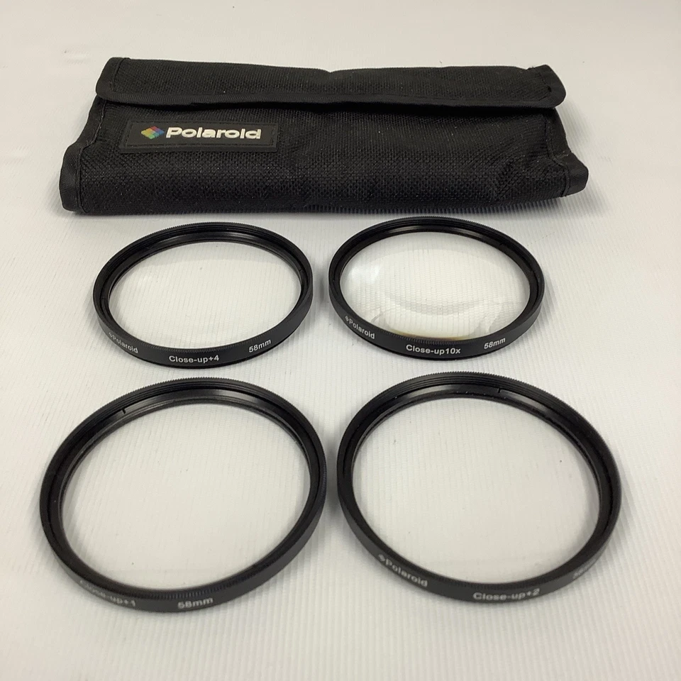 Close-up Camera Filters : Hoya, Polaroid, Vivitar - all 49-72mm - Image 3 of 4