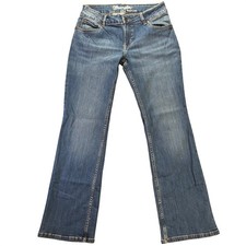Wrangler Women Boot Cut Jeans Blue Denim Size 5/6 x30