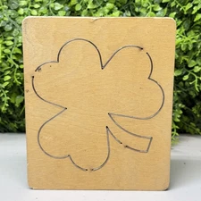 Shamrock Holiday AccuCut Ellison Die cut stencil Cutting Dies 6"x5"
