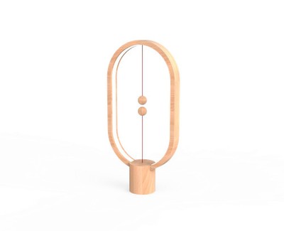 Heng Balance desk Lamp Ellipse; LIGHT WOOD