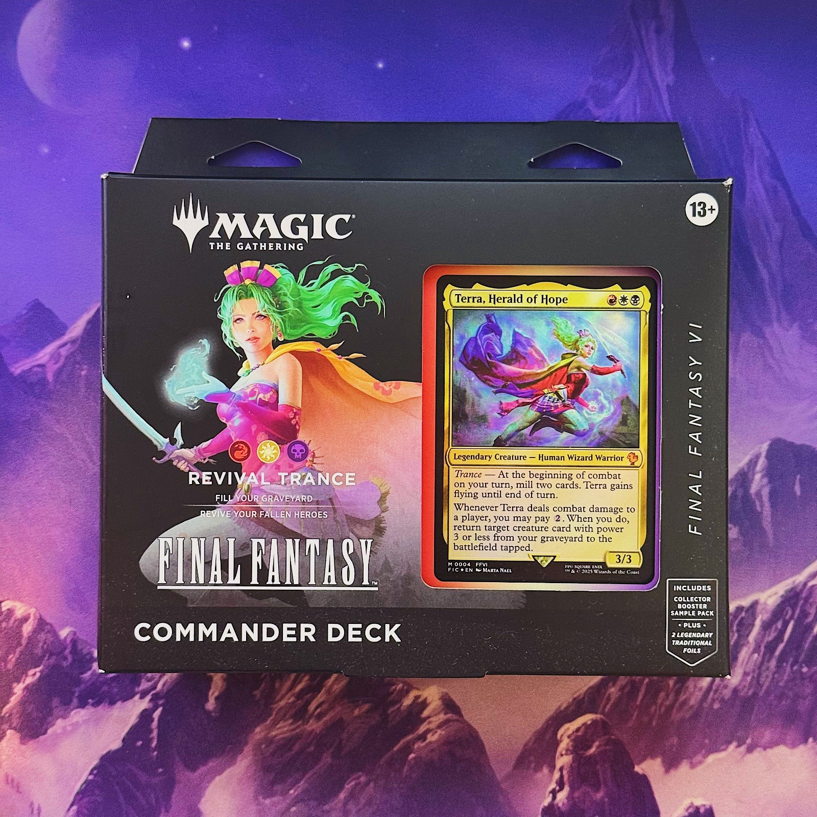 Revival Trance Magic The Gathering MTG Final Fantasy Set Commander FIN FF Deck