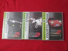 Initial D First-Fourth Stage 1-4 Complete Series Anime DVD