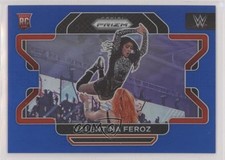2022 Panini Prizm WWE Blue Prizm 46/199 Valentina Feroz #92 jc3