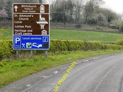 Photo 6x4 Tourist Attractions and Local Amenities  at Whitchurch Whitchur c2016