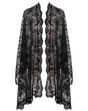 Womens Glittering 1920s Scarf Mesh Sequin Wedding Cape Fringed Evening Shawl ...
