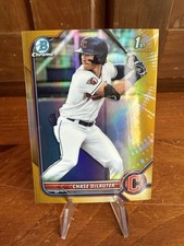 2022 Bowman Draft - Chrome Chase Delauter #BDC-49 Gold Refractor /50 (RC)