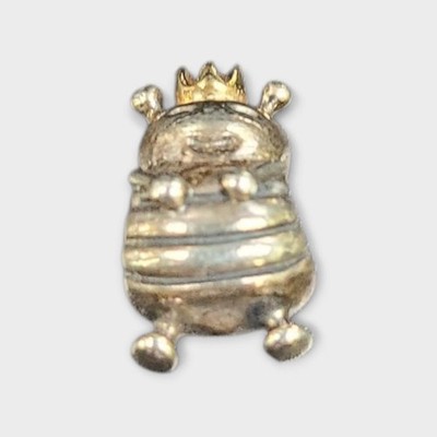 PANDORA S925ALE STERLINGSILBER 14K GOLD BIENENKÖNIGIN CHARM KRONE ACCEN (SPG064149)