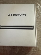Apple USB SuperDrive USB-Powered External CD/DVD Drive Silver MD564LL/A Mac