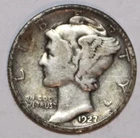 1927-S Mercury - Very Good - #3804N