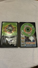 Sega Saturn Game - SWWS Sega Worldwide Soccer 97 Complete With Manual & Leaflets