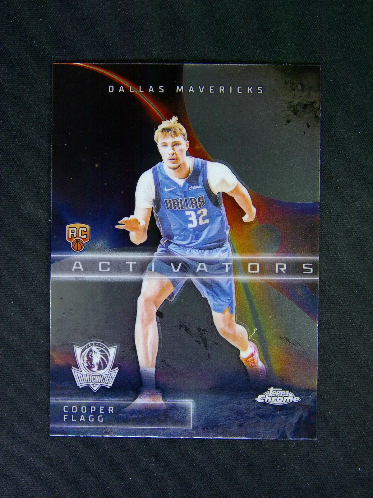 2025-26 Topps Chrome Cooper Flagg RC Rookie Activators -Q1