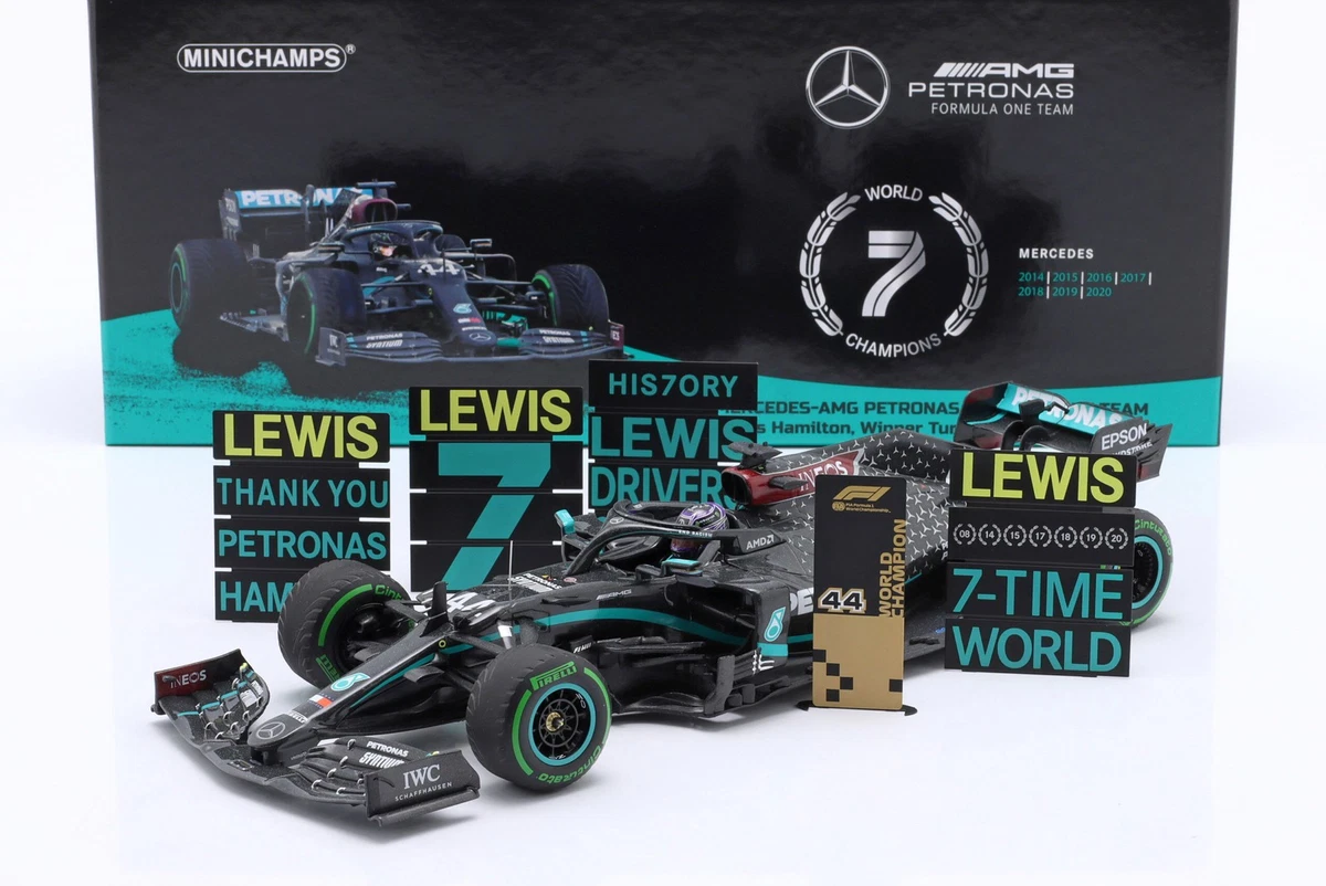 MINICHAMPS 1:18 Scale Diecast Formula 1 Cars Lewis Hamilton for