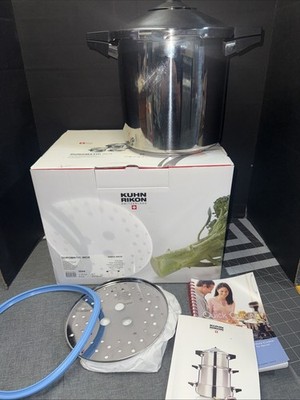 Kuhn Rikon DUROMATIC Stainless Steel 3266 Pressure Cooker 8.5 QT 8 L Inox 18/10