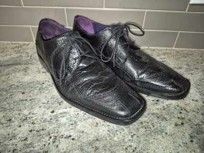 David X Bruno Crocodile Dress Shoes