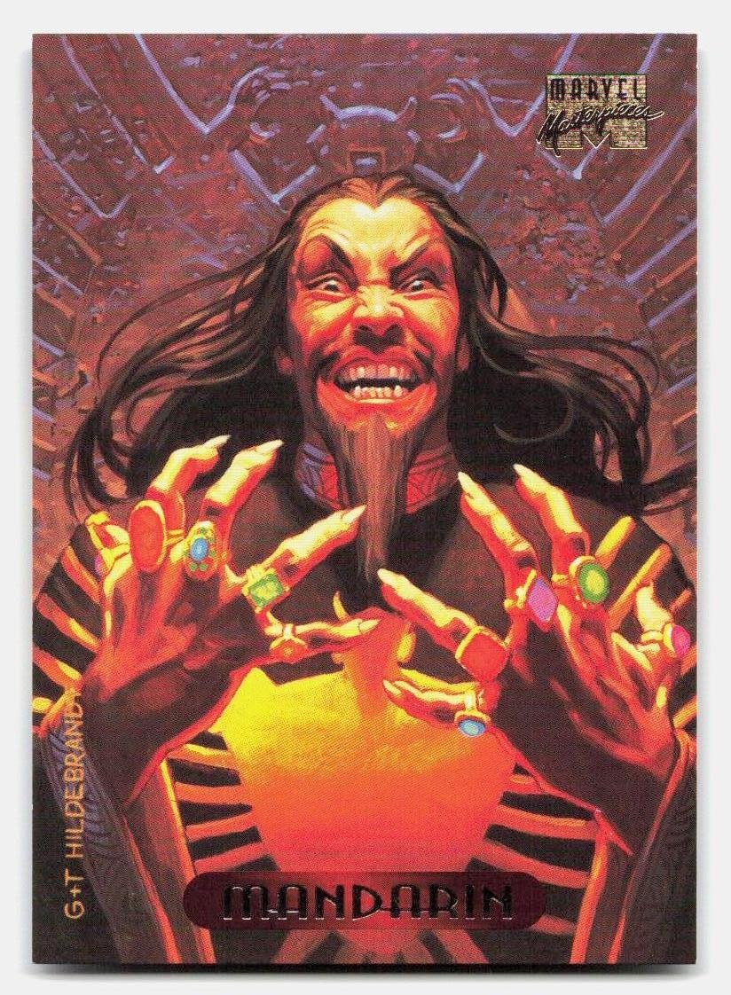 1994 Fleer Marvel Masterpieces Hildebrandt Brothers #71 Mandarin
