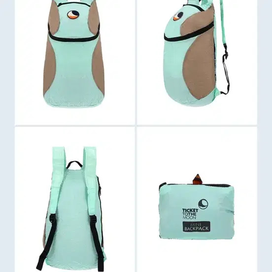 Ticket to the Moon Mint Color Small Backpack New in Box