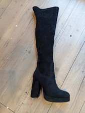 Stivali da donna neri altissimo (più di 10 cm) Acquisti Online