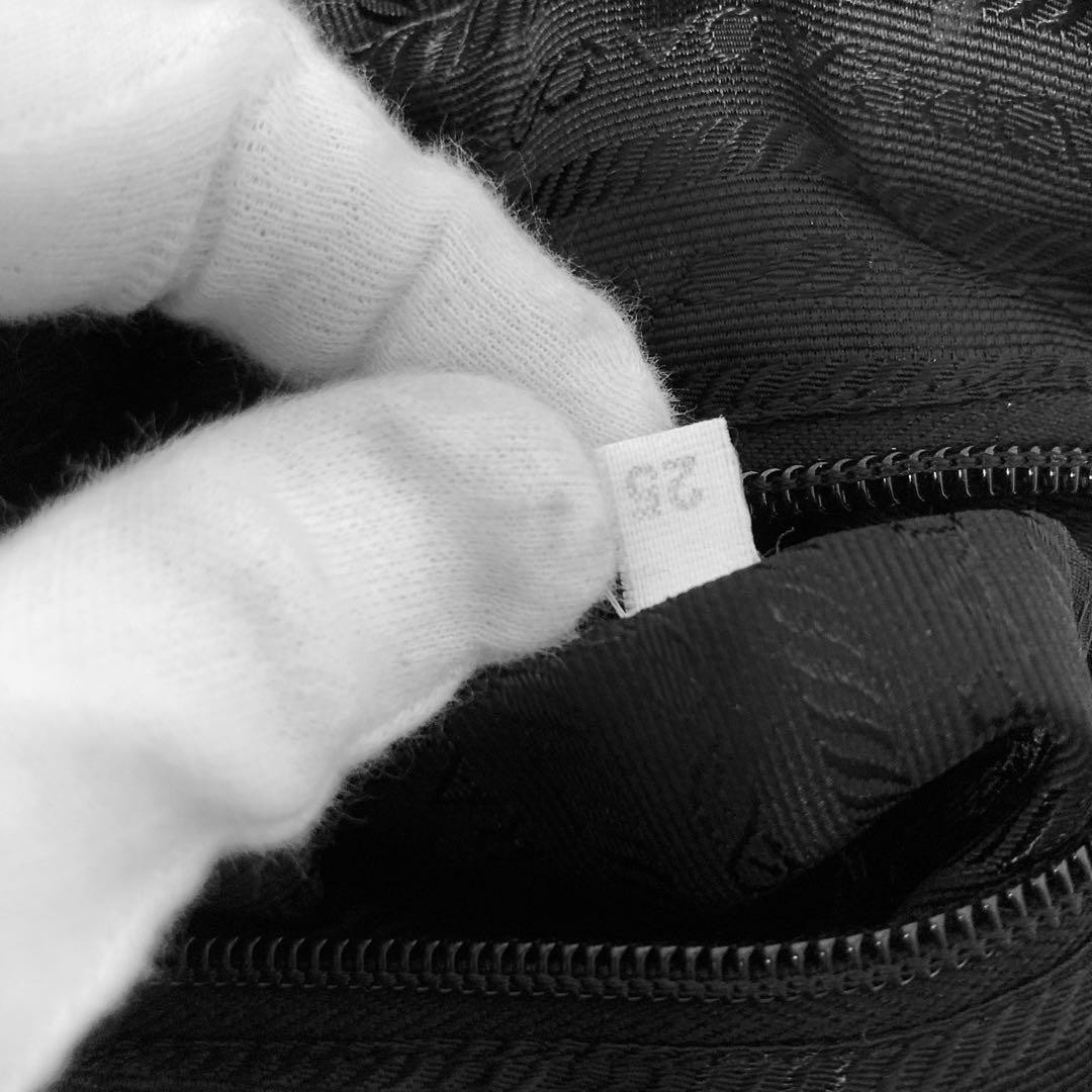 Good Condition PRADA Shoulder Bag Tote Bag Black Nylon thumbnail 7