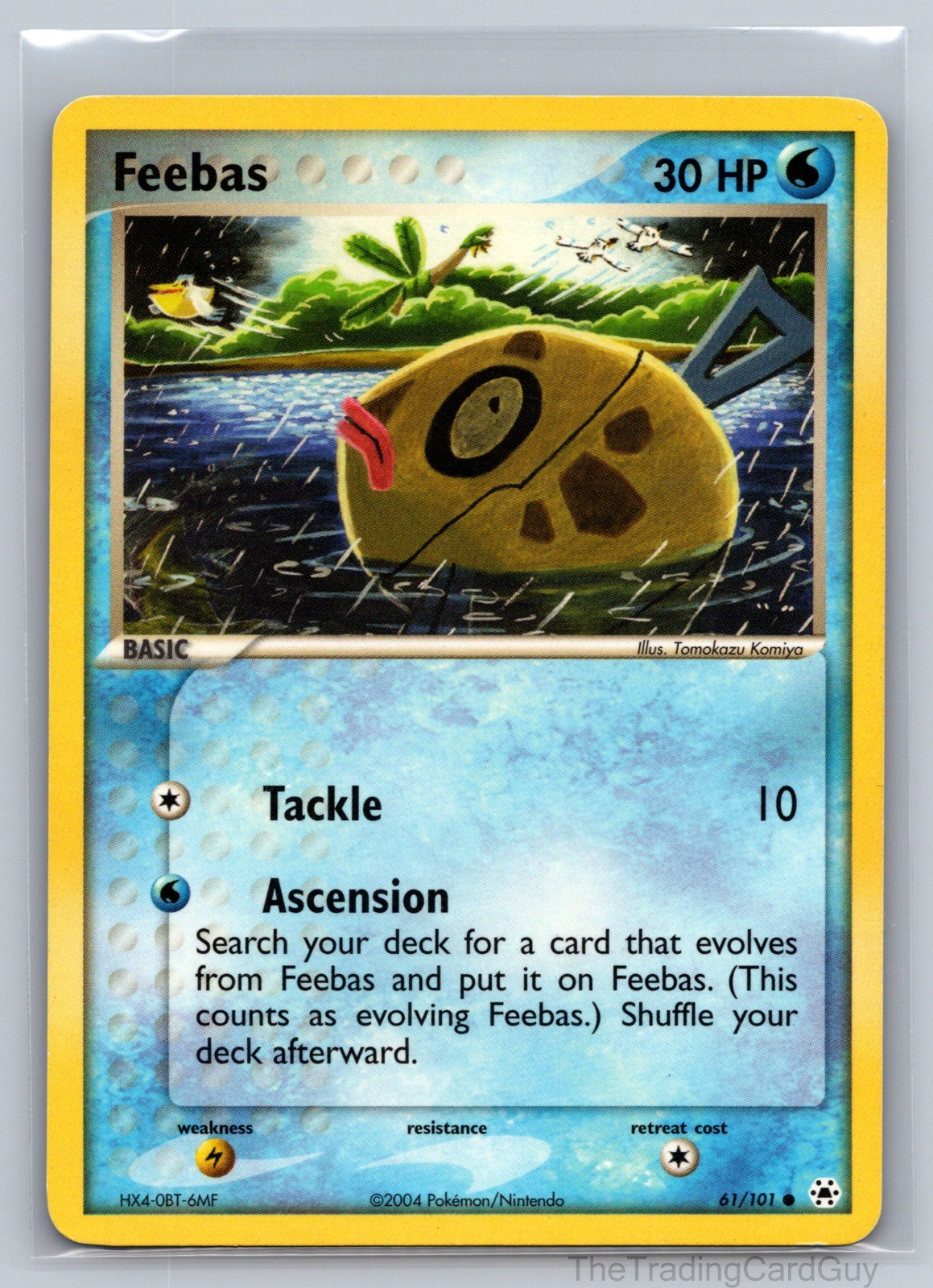 Feebas Common EX Hidden Legends 61/101 LP