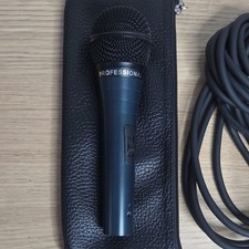 Handheld Wired Microphone, XLR Cable, On/Off ...