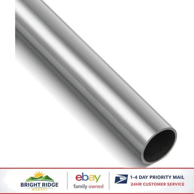 304 Stainless Steel Round Pipe, 1.5 Inch Diameter, Versatile for Multiple Uses