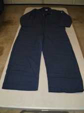 COVERALLS NOMEX FLAME RESISTANT NAVY BULWARK SZ 48-XL BLEMS