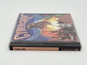 CYBER-CORE (Turbo Grafx 16, 1989) CIB Complete Hu-Card Manual Case Sleeve!