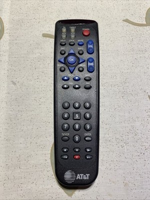Genuine Comcast AT&T Remote Control UA164 200C Tested Missing Back Cover