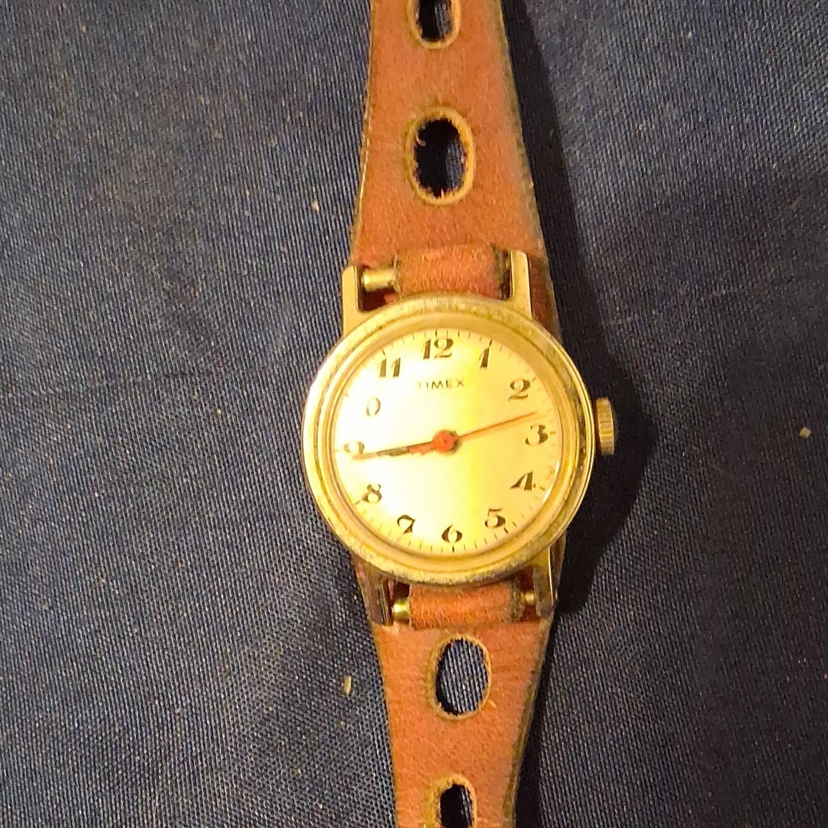 Timex Leather Wristwatches with Vintage for sale | eBay
