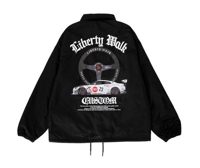 Liberty Walk LB Steering R35 Coach Jacket Black OT69-35BK | eBay