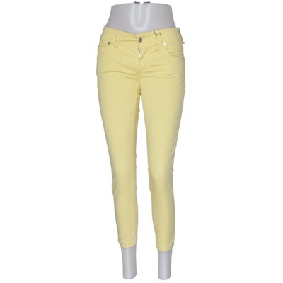 Galliano, Jeans, Größe: 26, Gelb, Baumwolle/Elasthan, Einfarbig, Damen #GyH