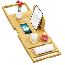 Banlilu Bathtub Tray - Bath Tray Expandable - Bath Tub Tray Table for Bathtub...