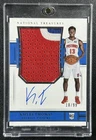 KHYRI THOMAS 2018-19 PANINI NATIONAL TREASURES #145 RC ROOKIE PATCH AUTO 18/99
