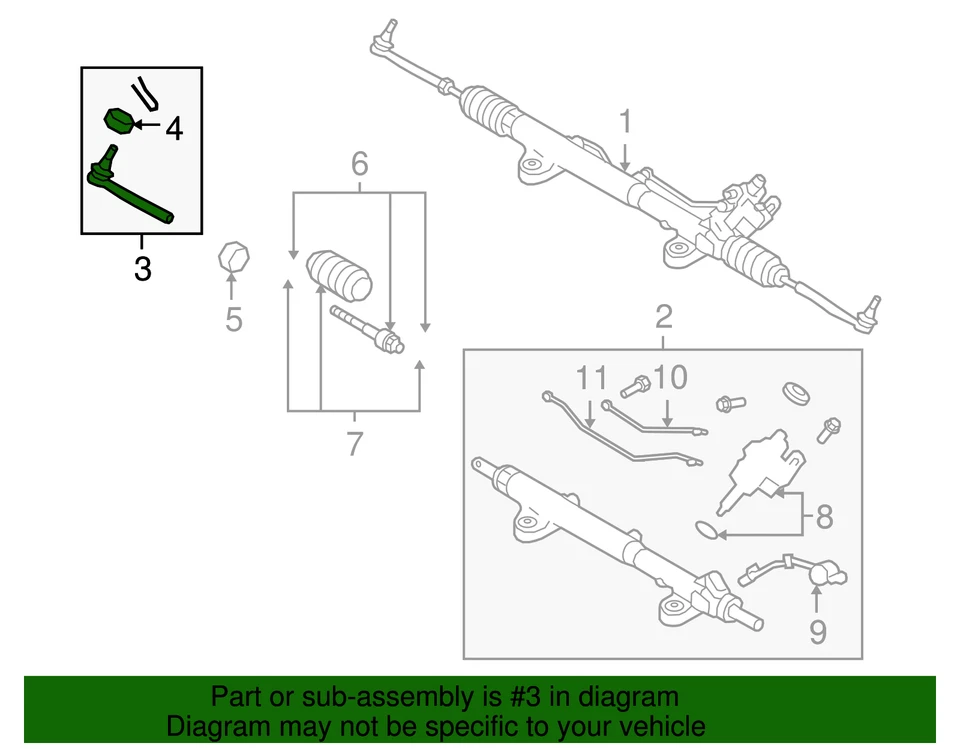 Nissan GT-R 2009-2024 genuino - barra de amarre exterior D8640-JF00B Foto 2 de 2